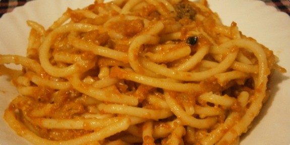 Špageti sa patlidžanom